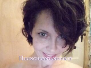 Hidinghornyanddirty