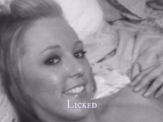 Licked