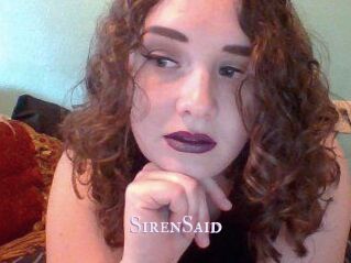 SirenSaid