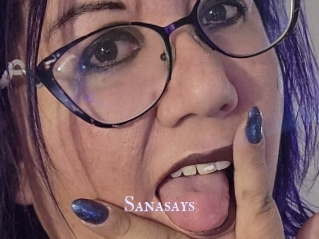 Sanasays